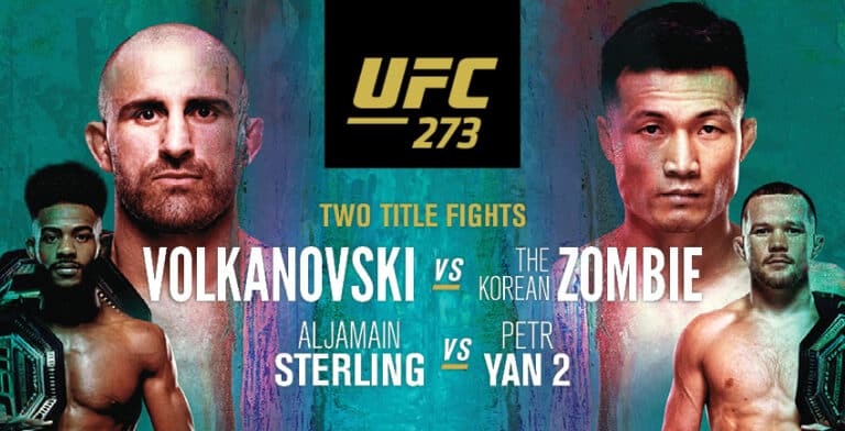 UFC 273 Looks to be One for the Ages