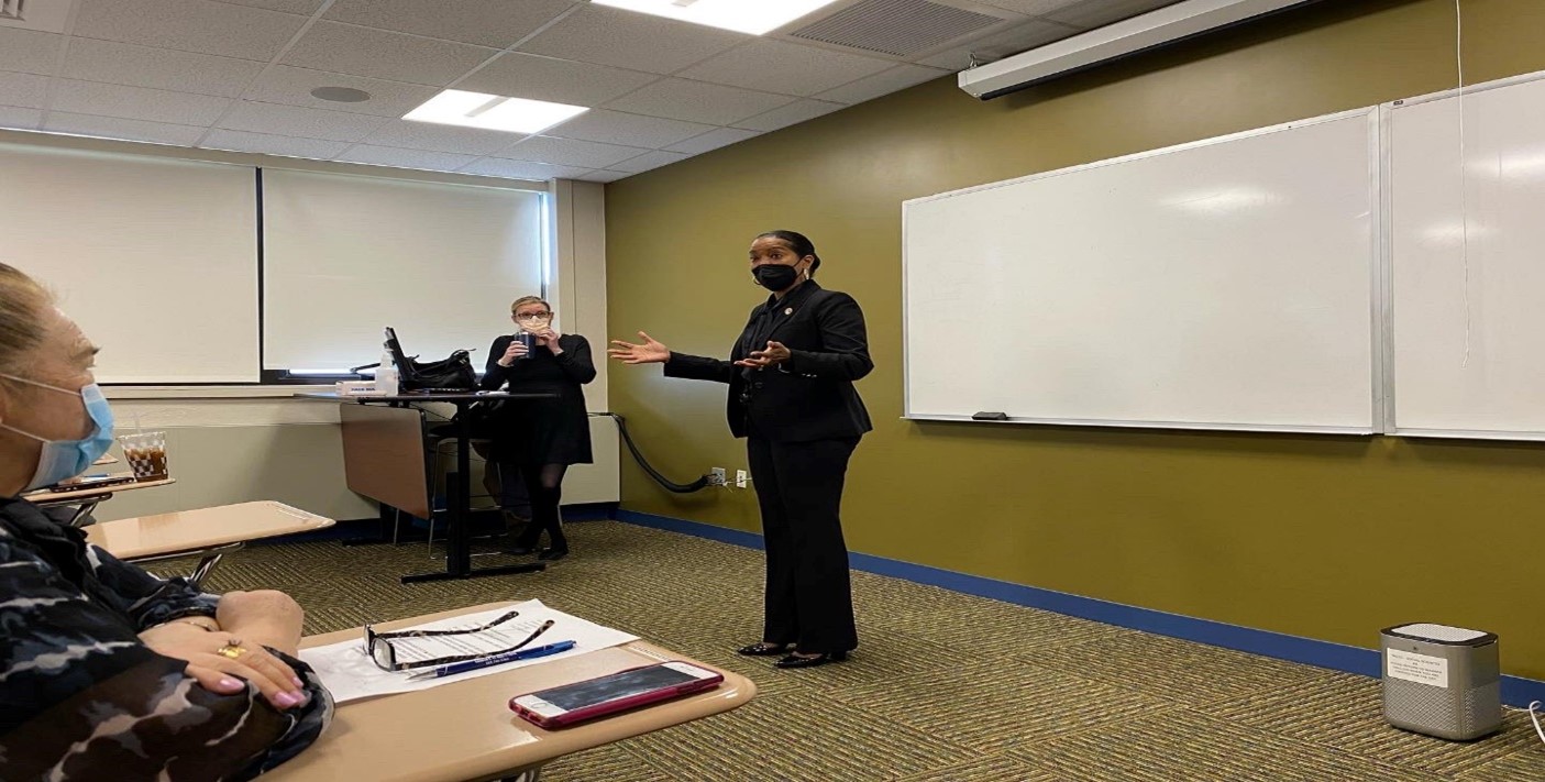 Congresswoman Jahana Hayes visits WCSU