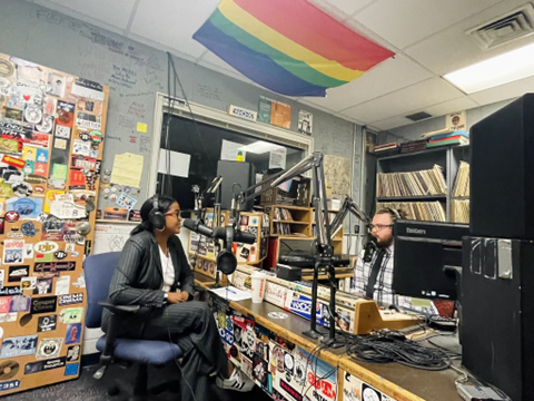 Congresswoman Hayes Returns to WCSU for Interview with WXCI